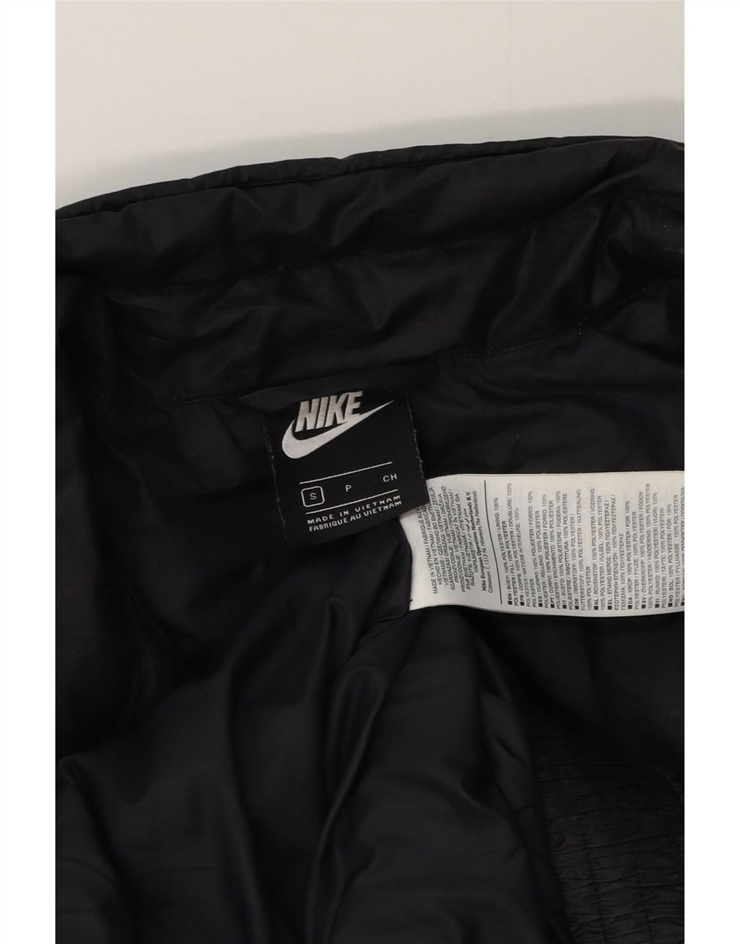 Giacca imbottita da uomo Nike UK 36 Small Nero Poliestere