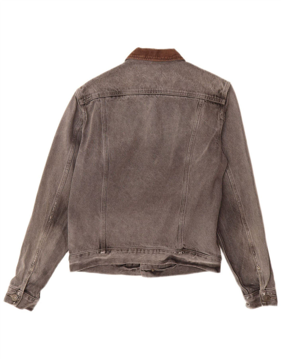 Giacca di jeans da uomo All Saints UK 36 piccolo cotone grigio