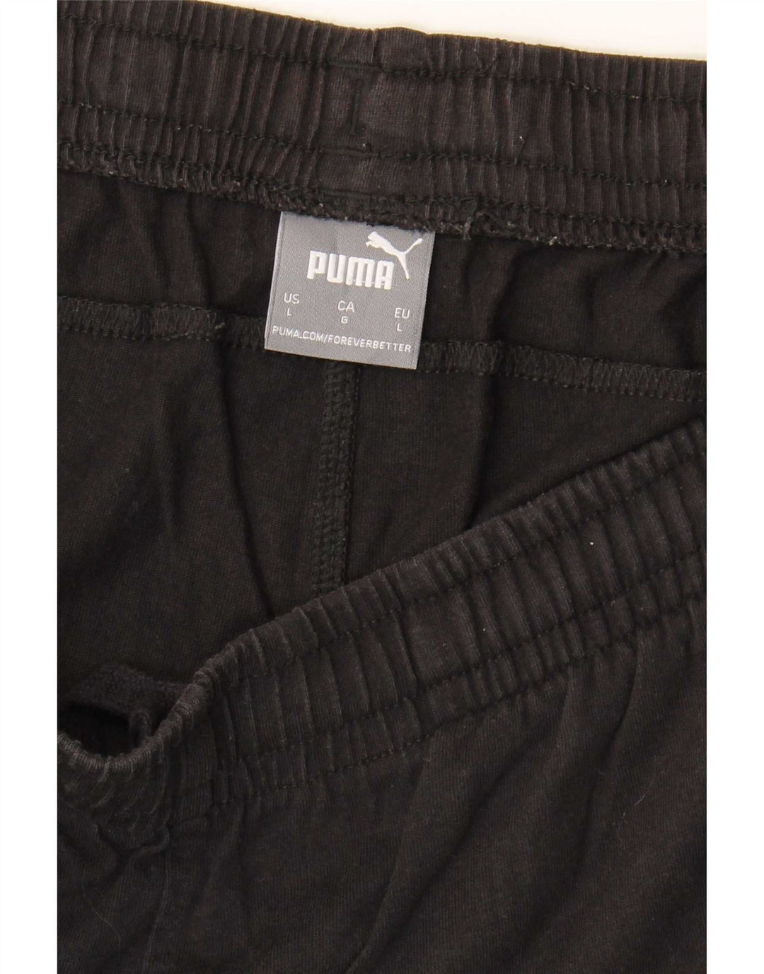 Pantaloncini sportivi grafici da uomo Puma Large neri