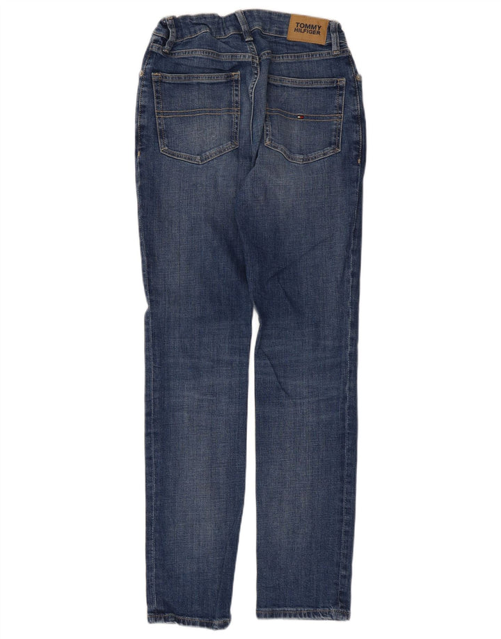 Jeans slim da bambino Tommy Hilfiger 13-14 anni W28 L29 Blu