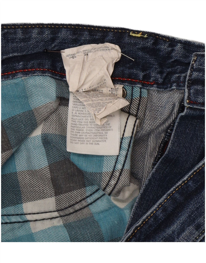 Jeans dritti da uomo Replay W38 L28 cotone blu