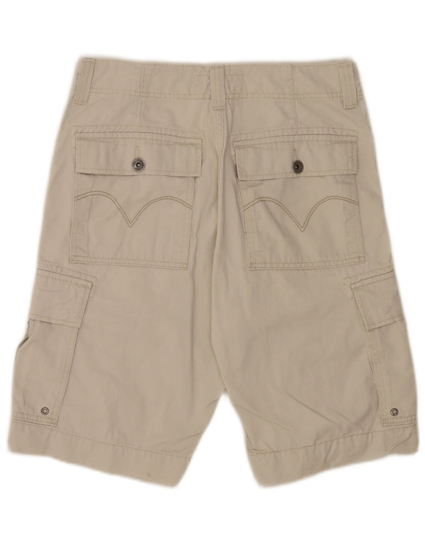 Pantaloncini cargo da uomo Levi's W32 in cotone beige