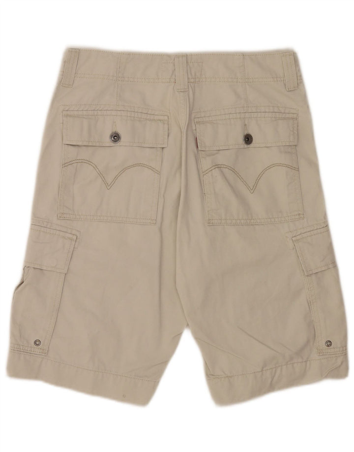 Pantaloncini cargo da uomo Levi's W32 in cotone beige