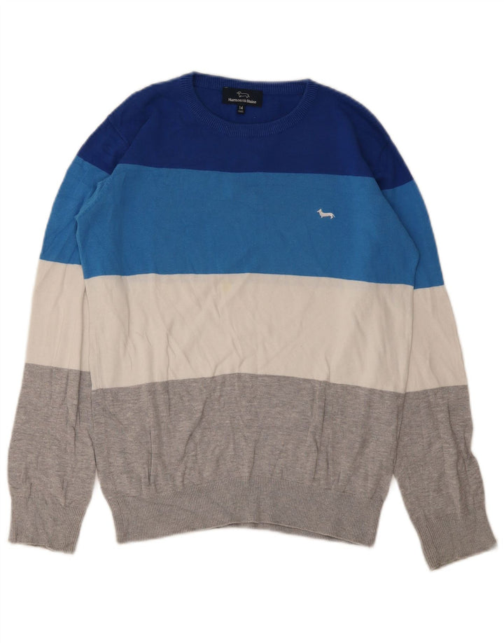 Maglione girocollo da ragazzo HARMONT & BLAINE 13-14 anni multicolore