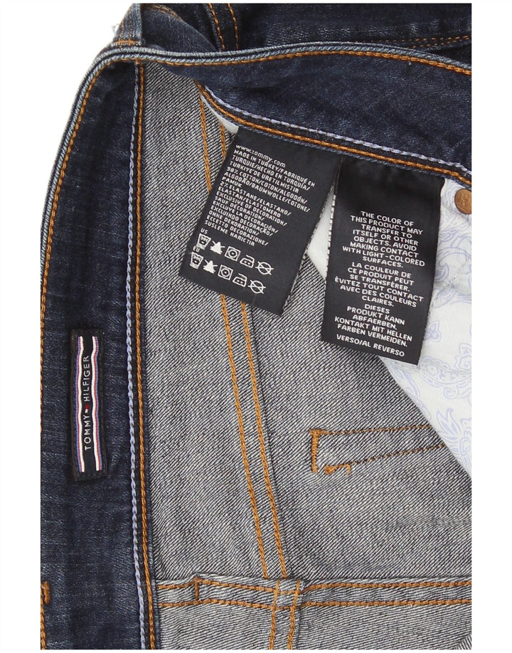 Jeans bootcut da donna Tommy Hilfiger W31 L28 cotone blu navy