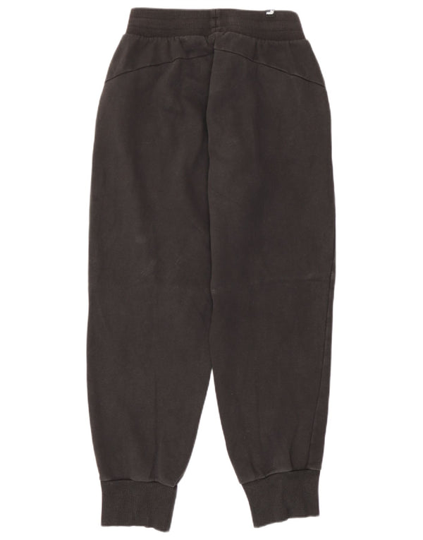 Pantaloni da tuta da donna Puma Joggers UK 6 XS Nero Cotone