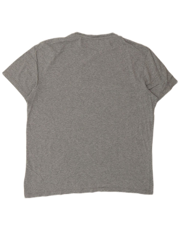 T-shirt da uomo slim fit Timberland Top XL in cotone grigio