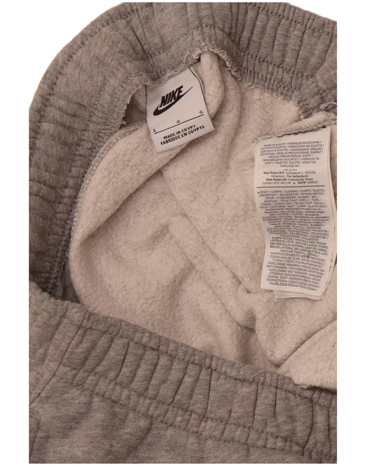 Pantaloni da tuta da uomo NIKE Joggers grandi in cotone grigio