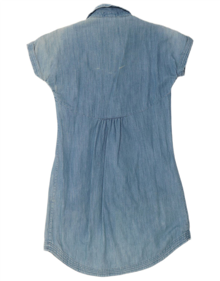 Abito in denim da donna Fat Face UK 12 Cotone blu medio