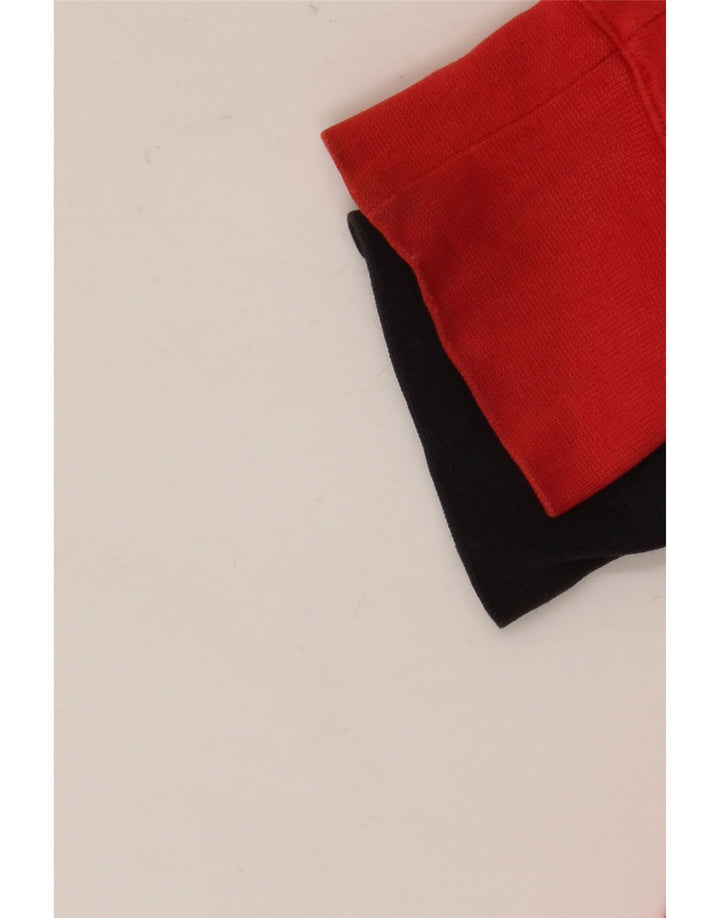 Felpa con cappuccio e zip grafica Nike da uomo in cotone color block medio nero