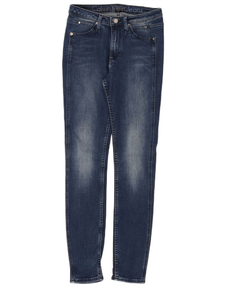 Jeans skinny da donna Calvin Klein W28 L32 Blu
