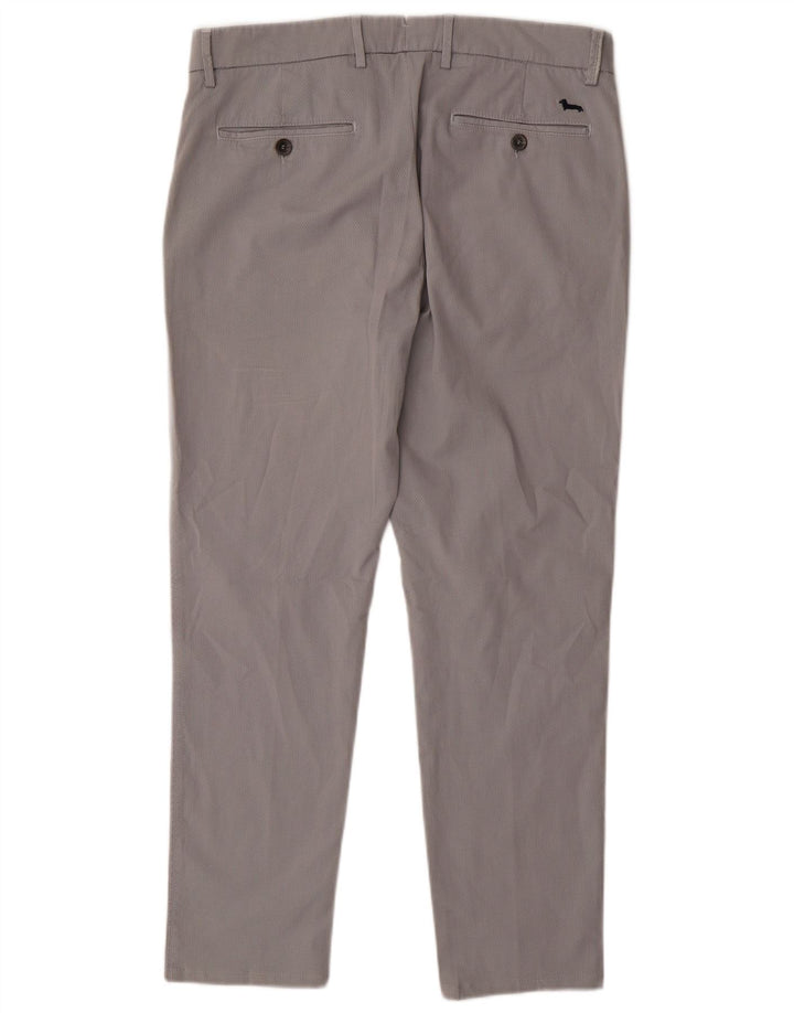 Pantaloni chino slim da uomo Harmont & Blaine IT 48 medio W36 L28 cotone grigio