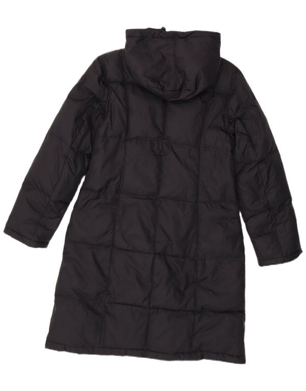 Cappotto imbottito con cappuccio da donna Gas UK 14 medio nero in poliammide