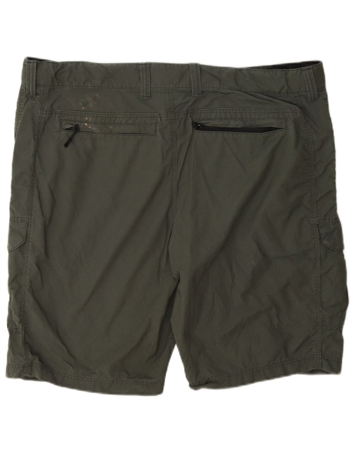 Pantaloncini cargo da uomo Marks & Spencer W40 XL cotone kaki