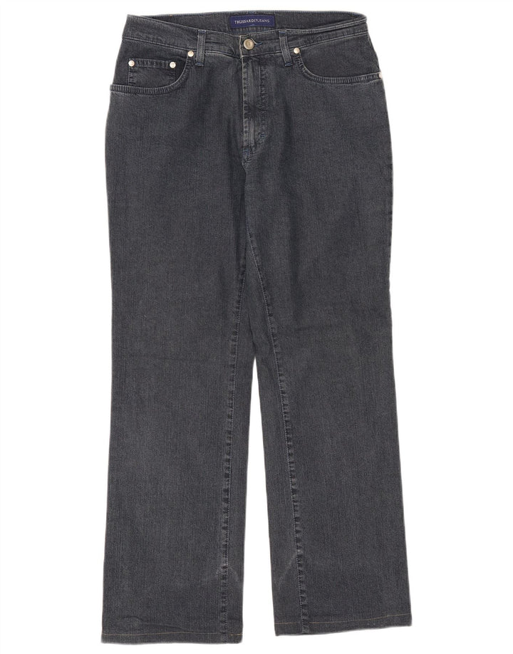 Jeans Dritti Donna Trussardi W29 L28 Cotone Blu Navy