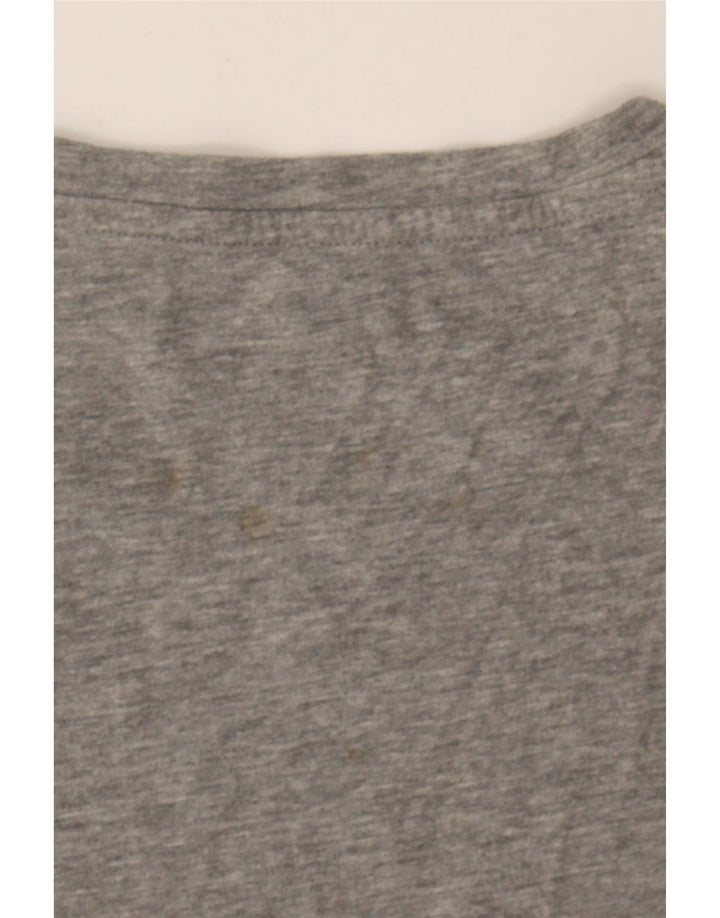 JACK & JONES Mens T-Shirt Top 2XL Grey Cotton Vintage Jack & Jones and Second-Hand Jack & Jones from Messina Hembry 
