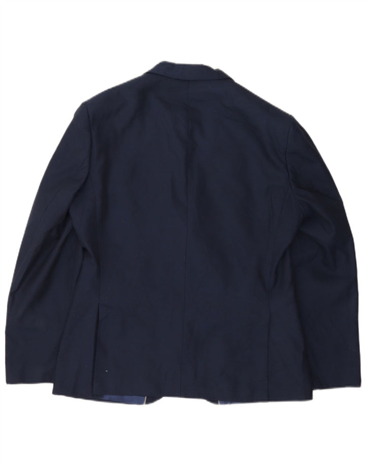 Giacca blazer a 2 bottoni da uomo Marks & Spencer EU 48 medio blu navy