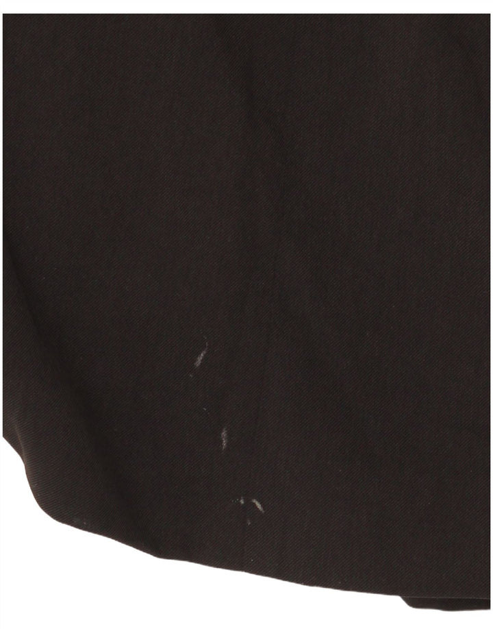 Giacca blazer da donna a 1 bottone Topshop UK 14 poliestere nero medio
