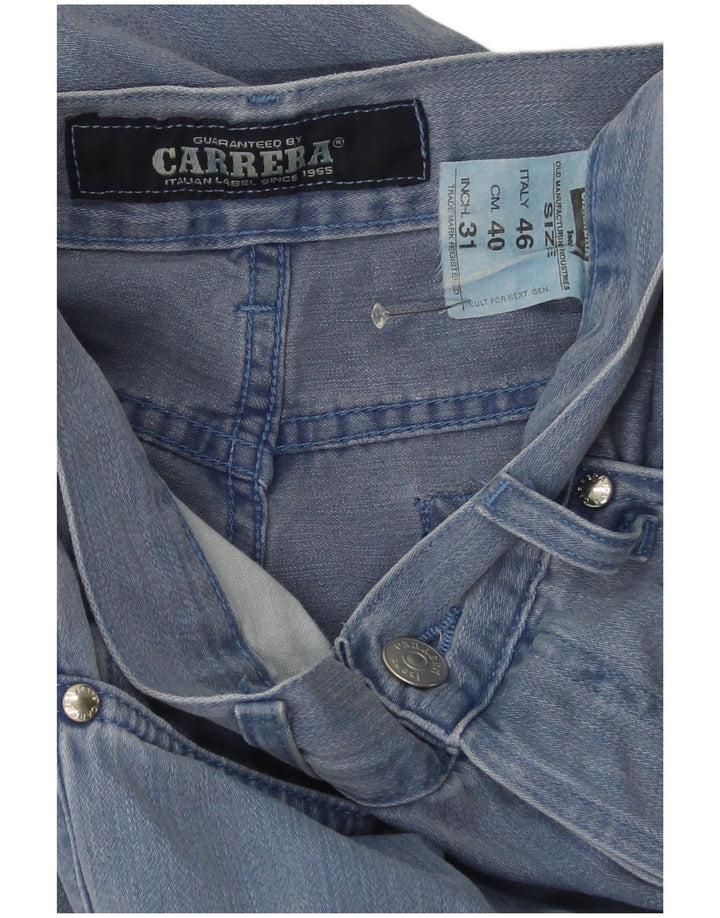 Jeans slim bootcut da uomo Carrera W31 L34 cotone blu