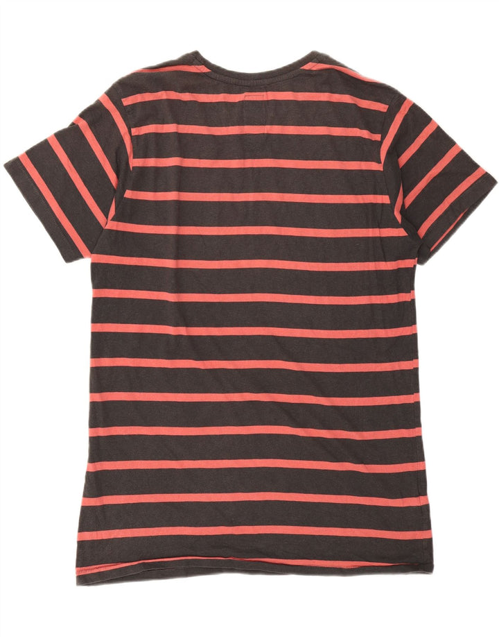 Maglietta da uomo Billabong Top XL in cotone a righe nere