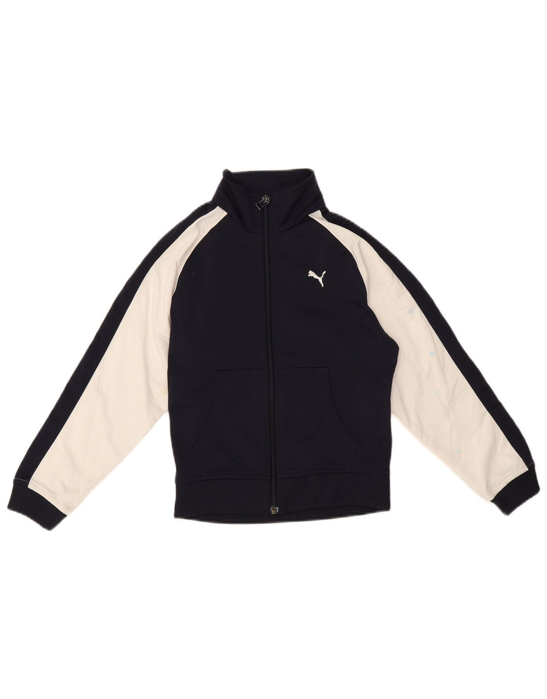 Giacca da tuta da ragazzo Puma 7-8 anni Blu navy Colourblock
