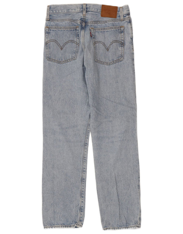Jeans dritti Wedgie da donna Levi's W26 L28 cotone blu