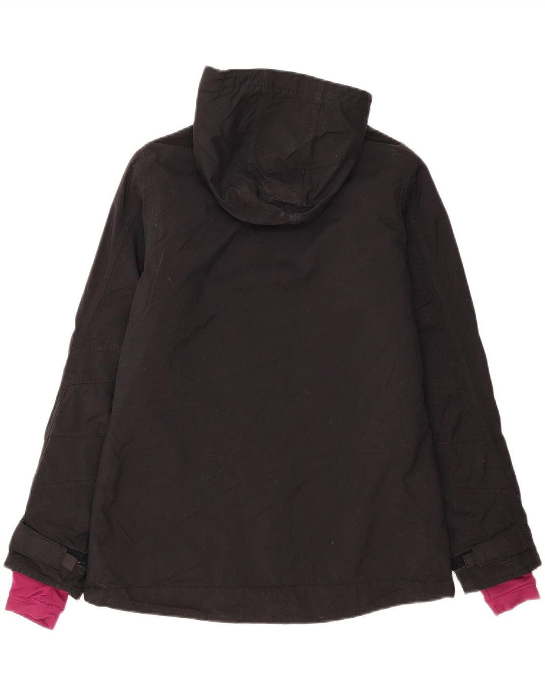 Giacca a vento con cappuccio da donna Carhartt US 8/10 poliestere nero medio