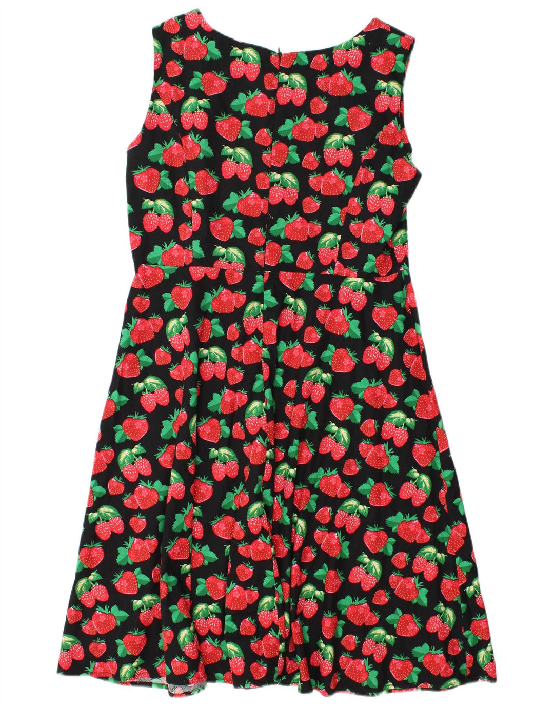 Abito a trapezio con grafica senza maniche da donna ZAFUL UK 14 medio nero