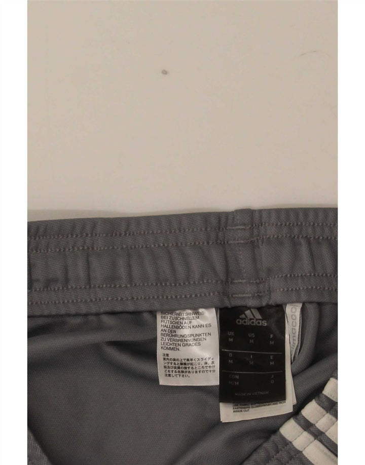 Pantaloncini sportivi Adidas Climacool da uomo in poliestere grigio medio