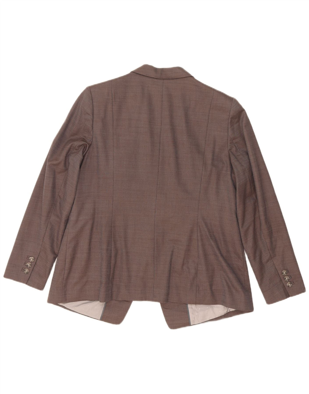 Giacca blazer a 1 bottone Marks & Spencer da donna UK 18 XL viscosa grigia