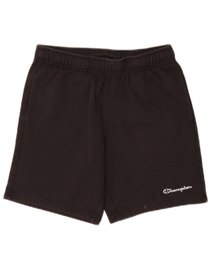 Pantaloncini sportivi da uomo Champion cotone medio nero