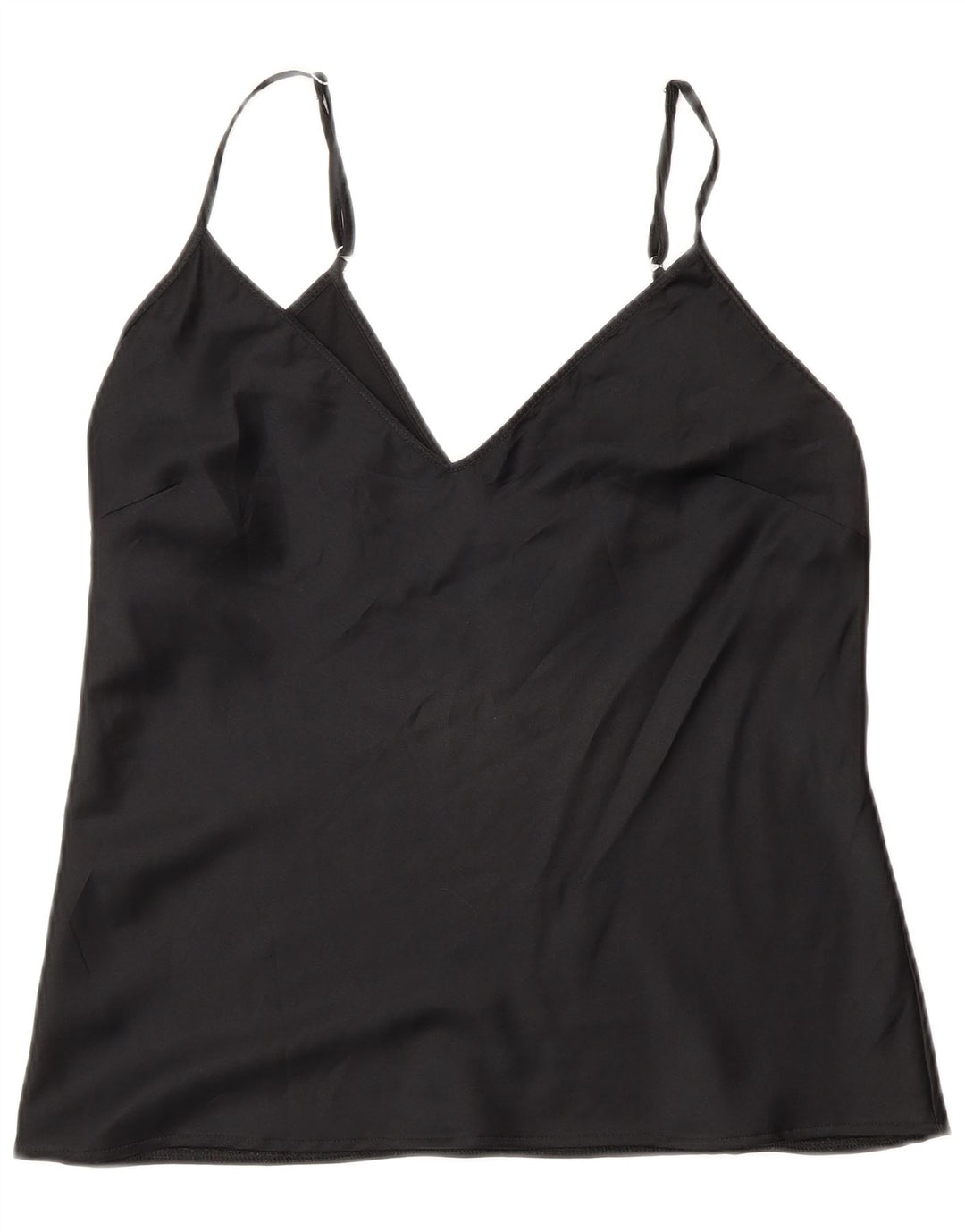 Canotta da donna Zara UK 12 poliestere nero medio