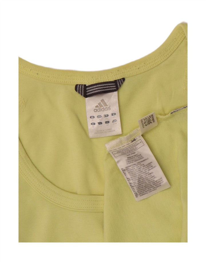 Canotta da donna ADIDAS UK 14 cotone verde medio