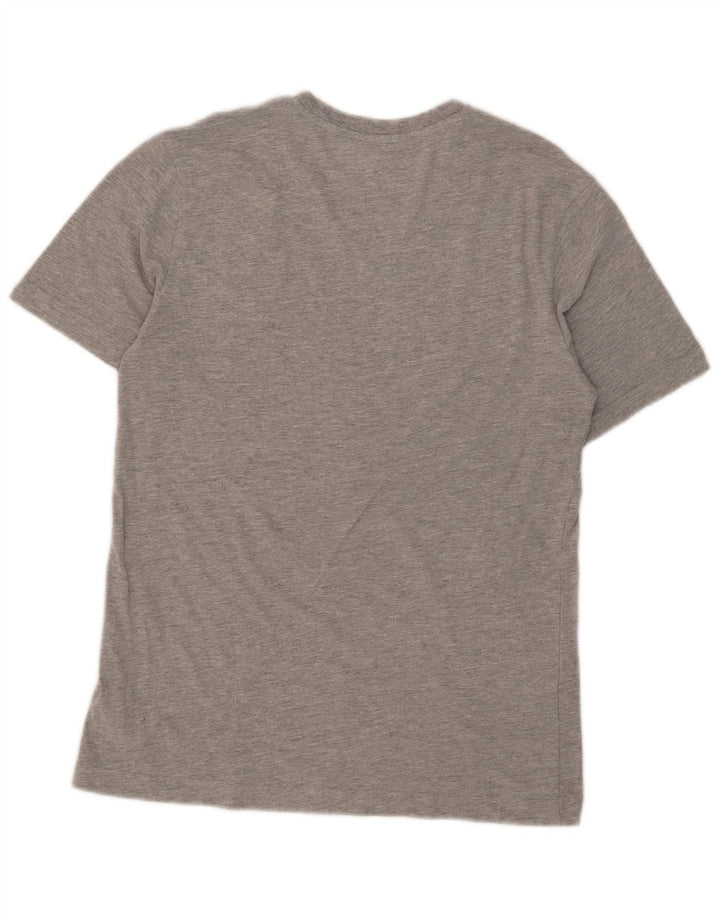 T-shirt da donna Chaps Top UK 10 piccolo cotone chiazzato grigio