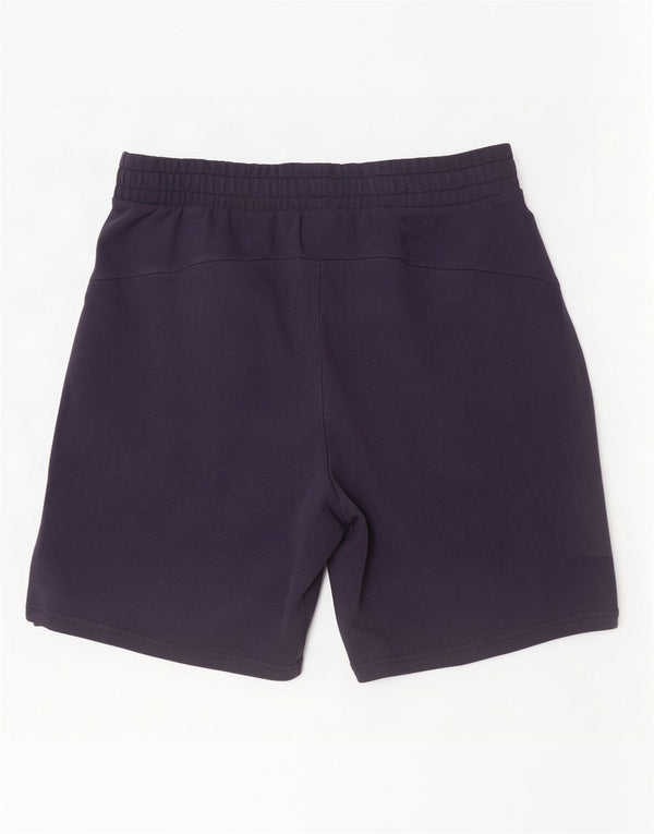 Pantaloncini sportivi da uomo Puma Large in cotone blu navy