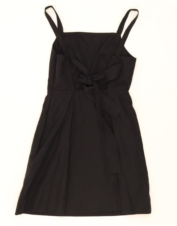 COS Womens Sleeveless A-Line Dress US 2 XS Black Cotton