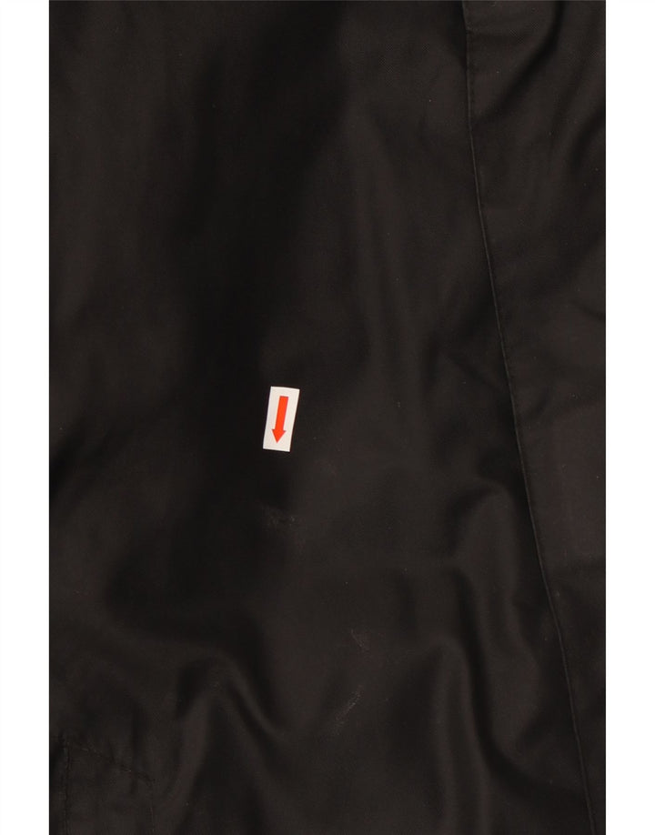 Giacca a vento con cappuccio da uomo Helly Hansen UK 40 Large Black Colourblock
