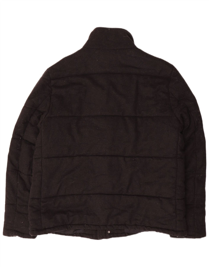 Giacca imbottita da uomo Reiss UK 42 XL lana nera