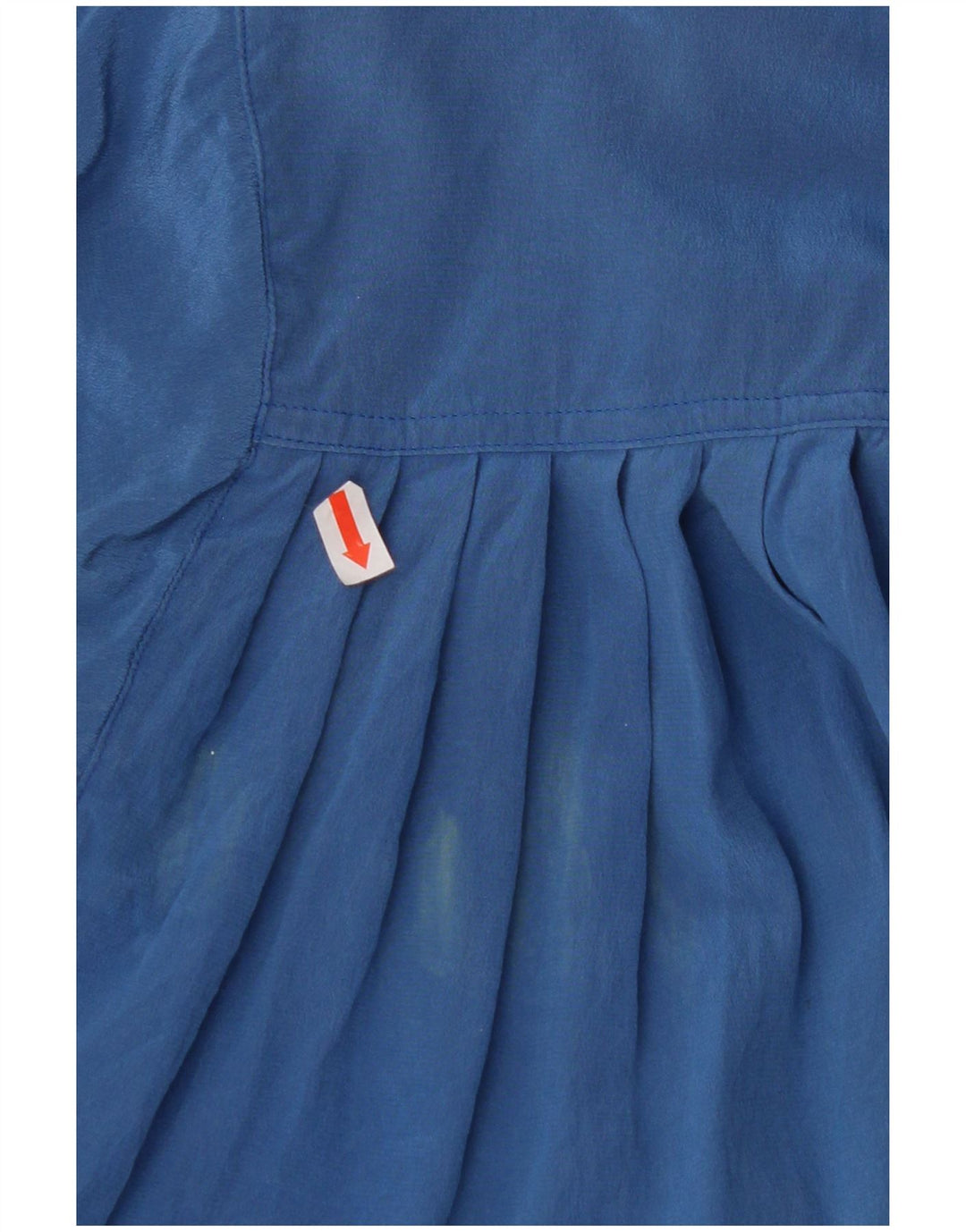 MAX MARA Abito camicia oversize a maniche corte da donna UK 12 Blu medio