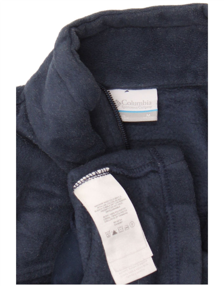 Giacca in pile Columbia per ragazze 10-11 anni media blu navy in poliestere