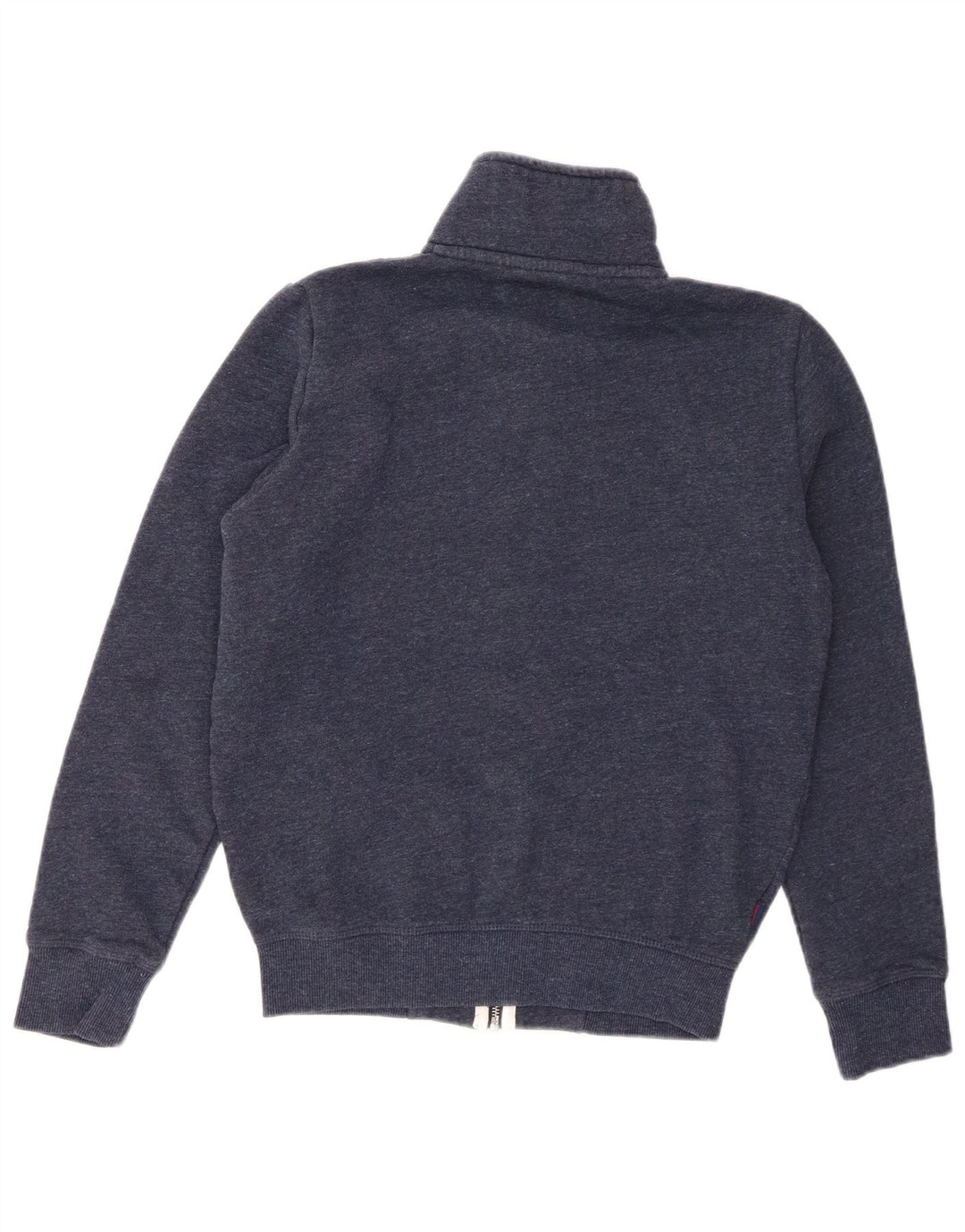 Giacca da tuta da uomo SUPERDRY XS in cotone screziato blu navy
