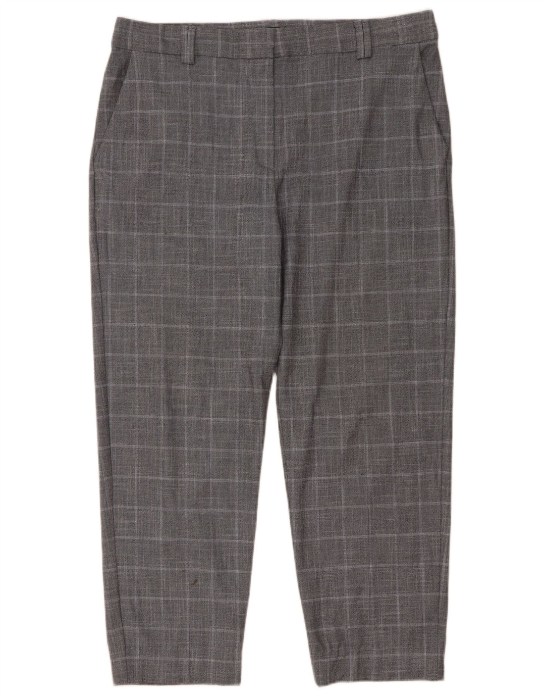 Pantaloni corti da uomo Marks & Spencer UK 14 Large W34 L26 Pied de poule grigio