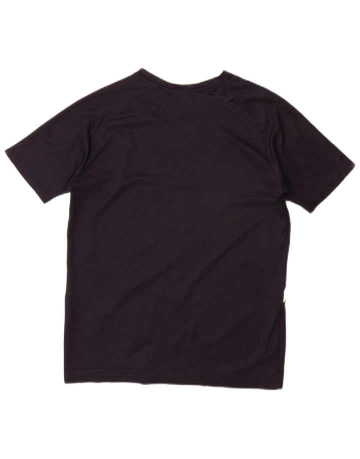 T-shirt PUMA da uomo Top Small blu navy color block