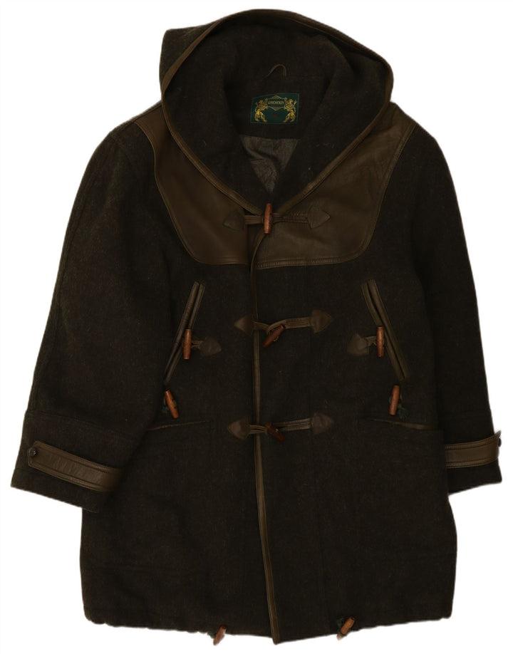 Montgomery con cappuccio da uomo Lodenfrey EU 50 Large Green Wool