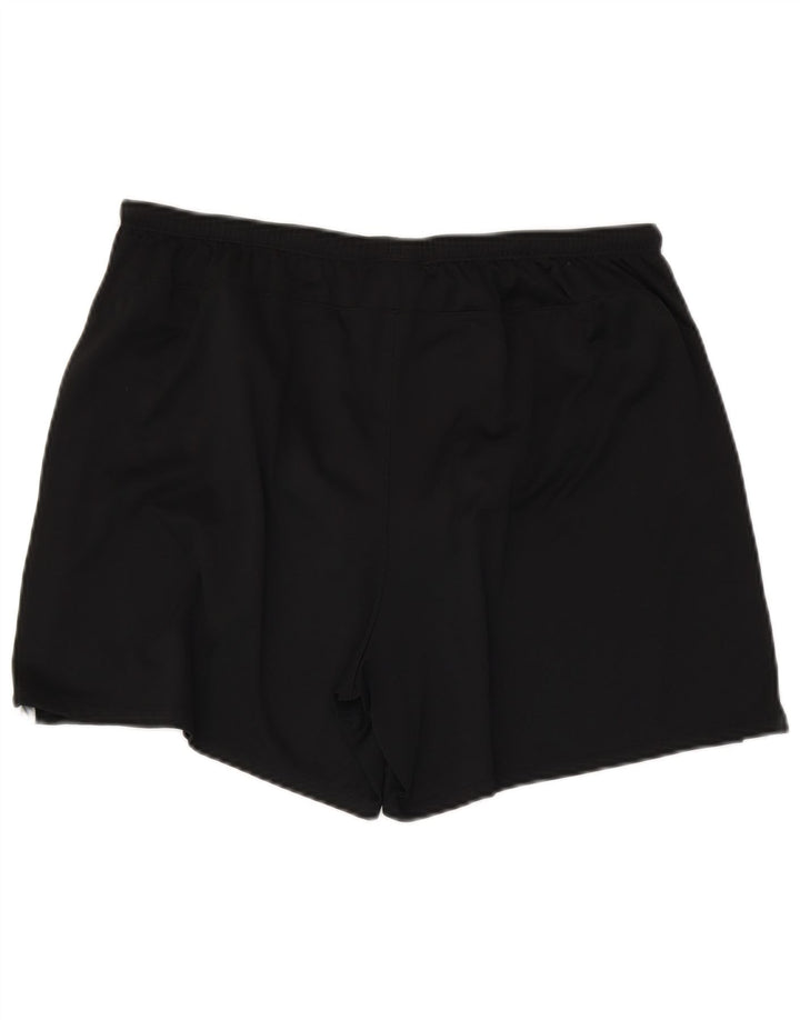 Pantaloncini sportivi NIKE Dri Fit da uomo XL Nero in poliestere color block