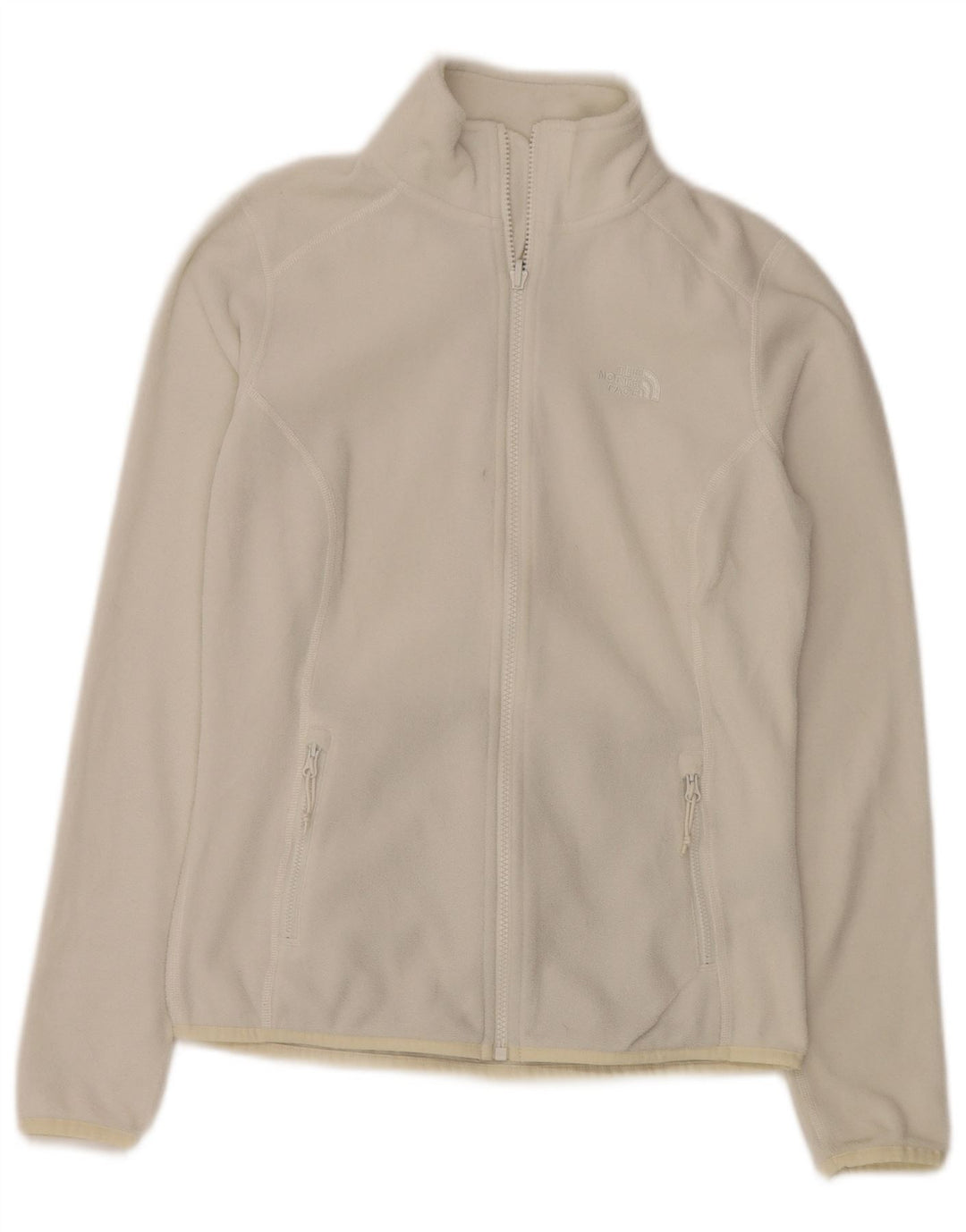 Giacca in pile da donna The North Face UK 10 Small Poliestere bianco