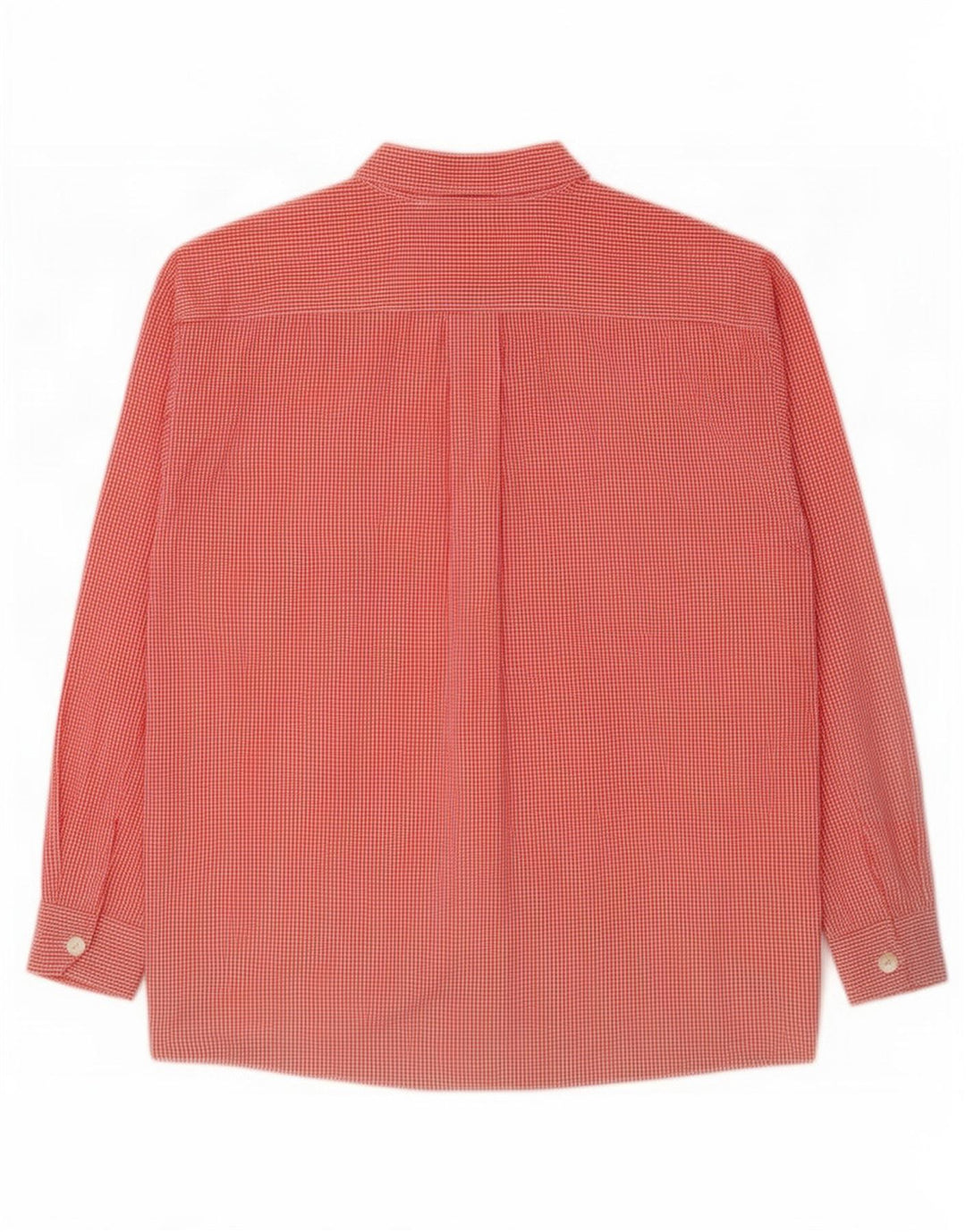Camicia da donna Marella UK 16 Grande poliestere a quadretti rossi