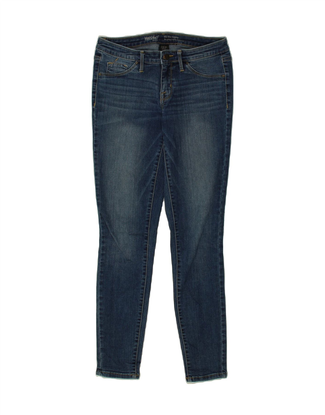 MOSSIMO Womens Mid Rise Jegging Jeans US 4 Small W27 L28 Blue Cotton Vintage Mossimo and Second-Hand Mossimo from Messina Hembry 