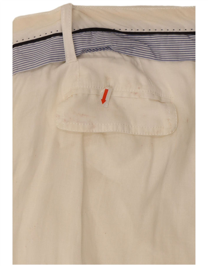 Pantaloni Capri con pegging da donna Dolce & Gabbana IT 42 medio W30 L21 bianco