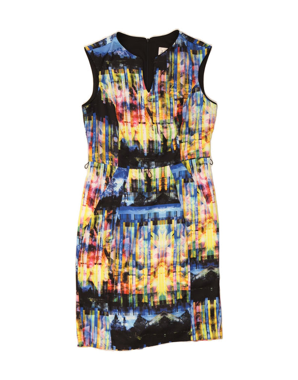 JOSEPH RIBKOFF Womens Sleeveless Sheath Dress UK 14 Large Multicoloured